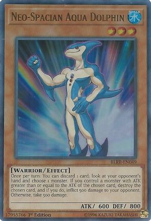 Image of Neo-Spacian Aqua Dolphin [BLRR-EN049] Ultra Rare