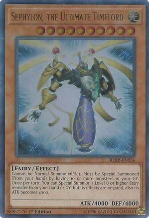Image of Sephylon, the Ultimate Timelord [BLRR-EN056] Ultra Rare