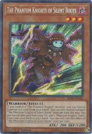 Image of The Phantom Knights of Silent Boots [BLRR-EN062] Secret Rare