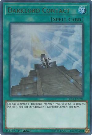 Image of Darklord Contact [BLRR-EN094] Ultra Rare