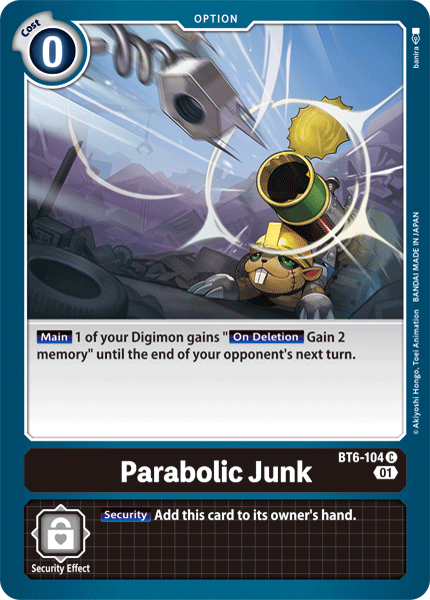 Image of Parabolic Junk [BT6-104] [Double Diamond]