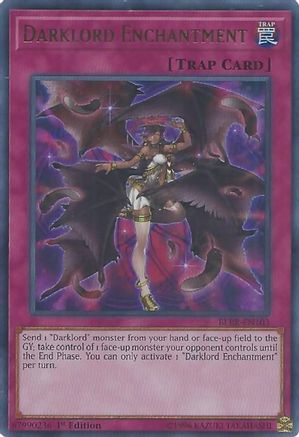 Image of Darklord Enchantment [BLRR-EN103] Ultra Rare