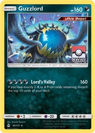 Image of Guzzlord (80/131) (League Promo) [Sun & Moon: Forbidden Light]