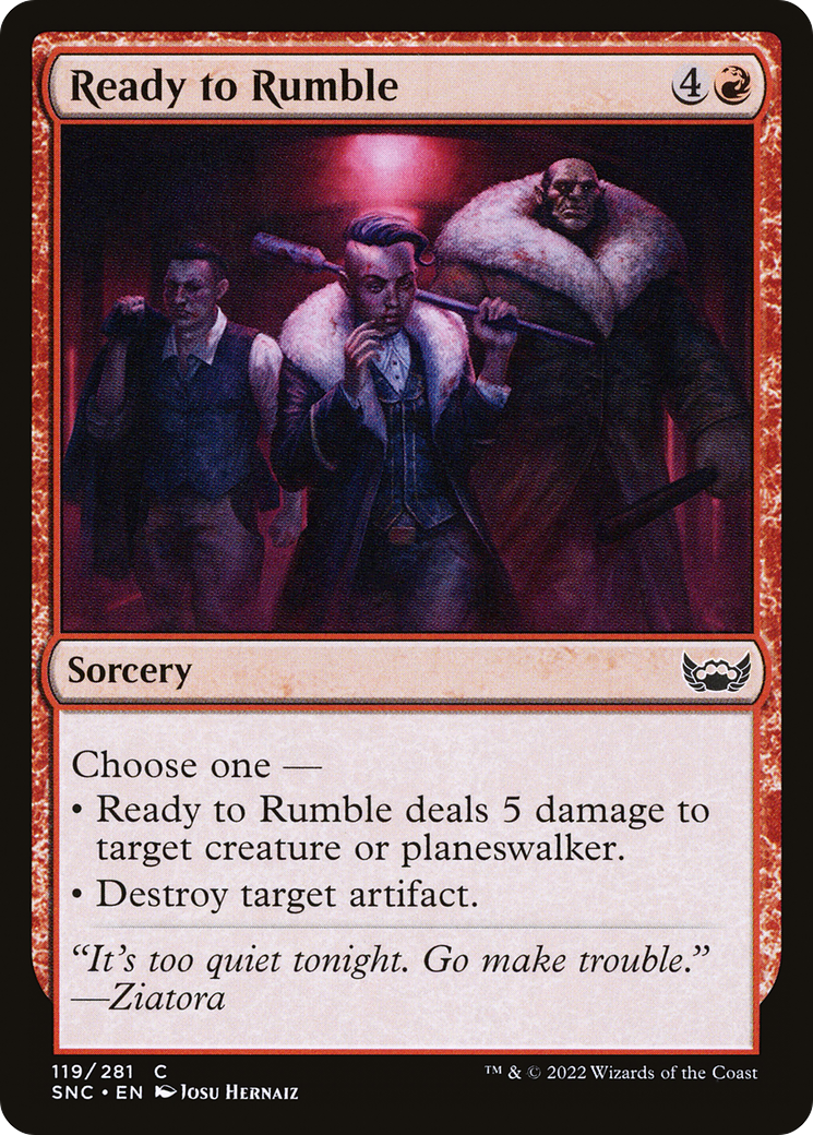 Image of Ready to Rumble [Streets of New Capenna]