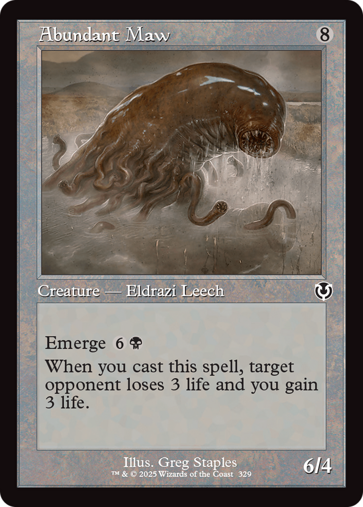 Image of Abundant Maw (Retro Frame) [Innistrad Remastered]