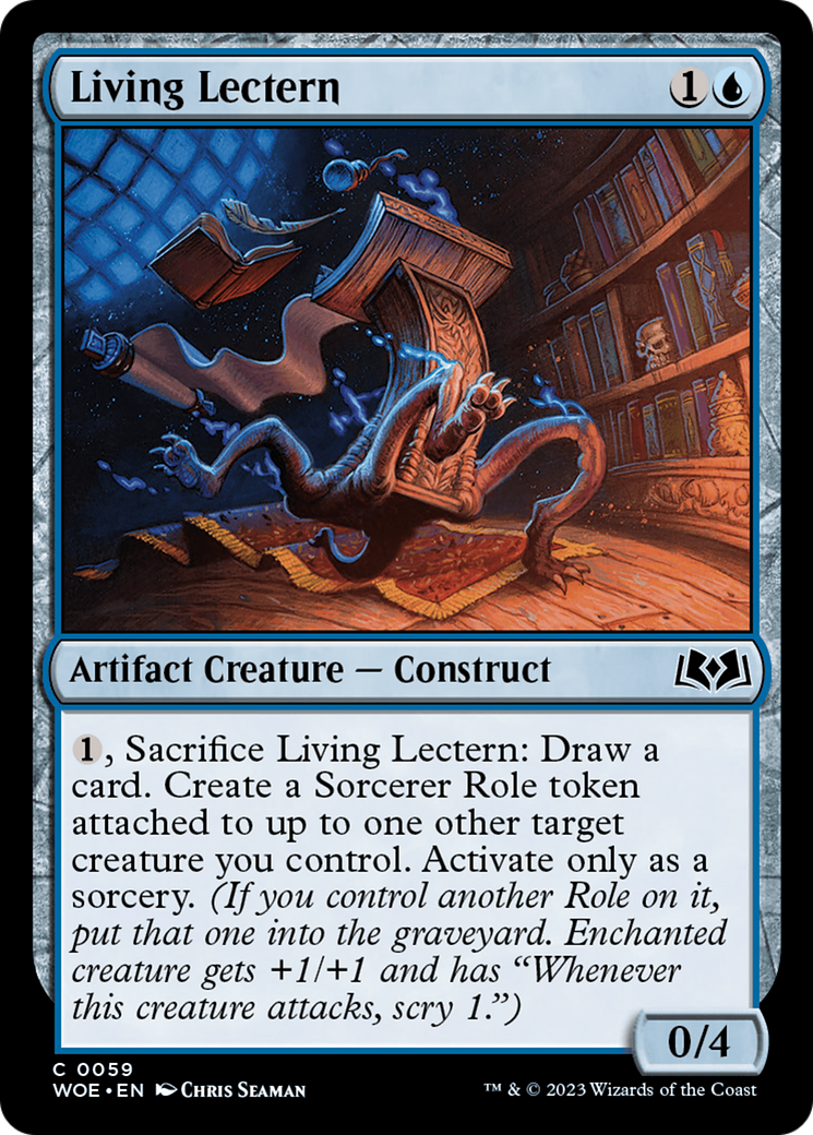 Image of Living Lectern [Wilds of Eldraine]