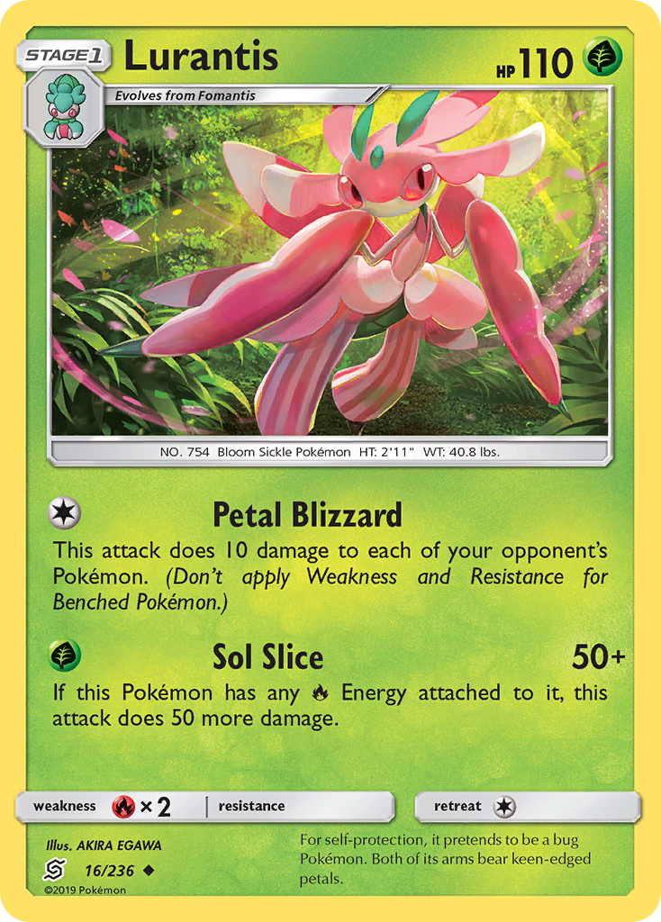 Image of Lurantis (16/236) [Sun & Moon: Unified Minds]