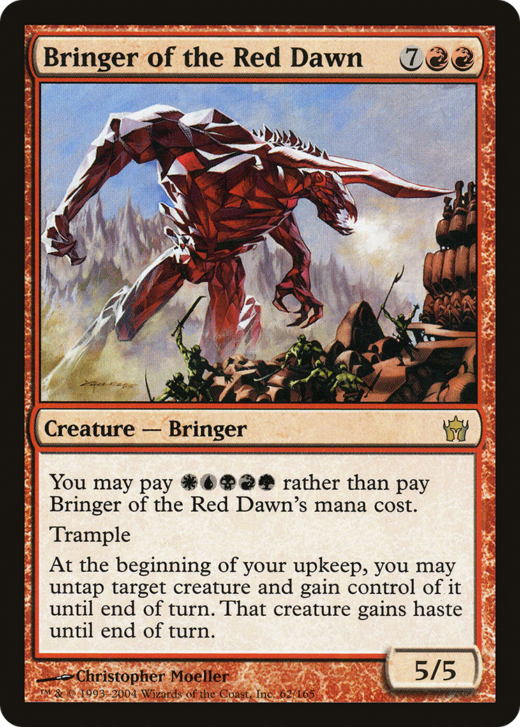 Image of Bringer of the Red Dawn [Fifth Dawn]