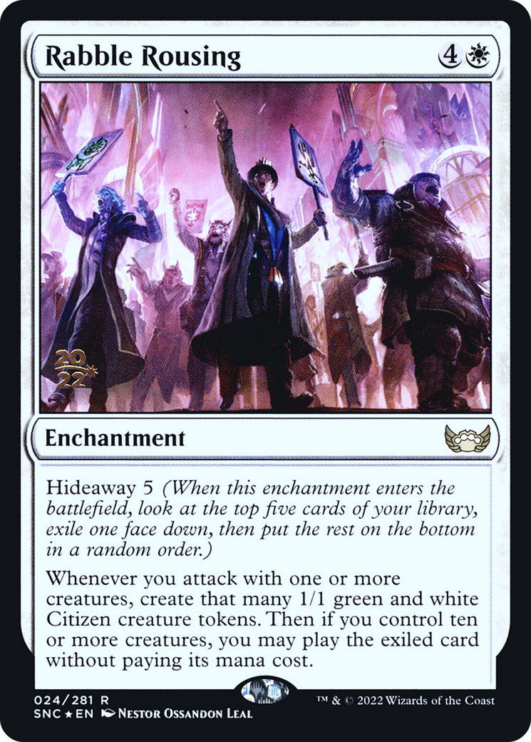Image of Rabble Rousing [Streets of New Capenna Prerelease Promos]