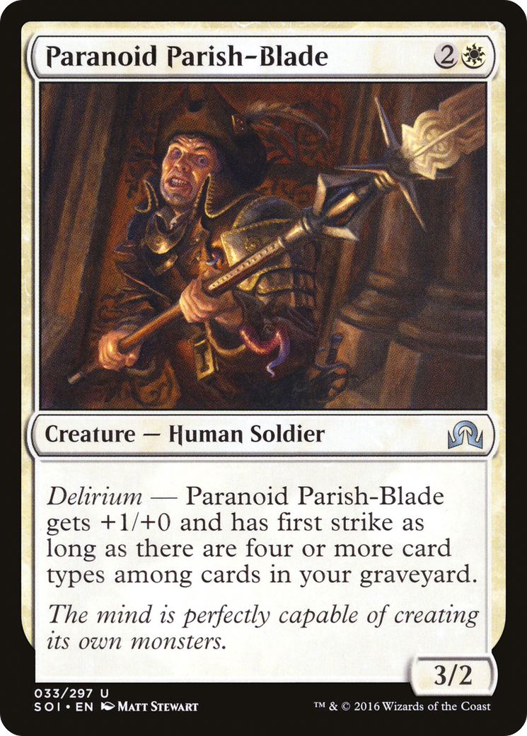 Image of Paranoid Parish-Blade [Shadows over Innistrad]