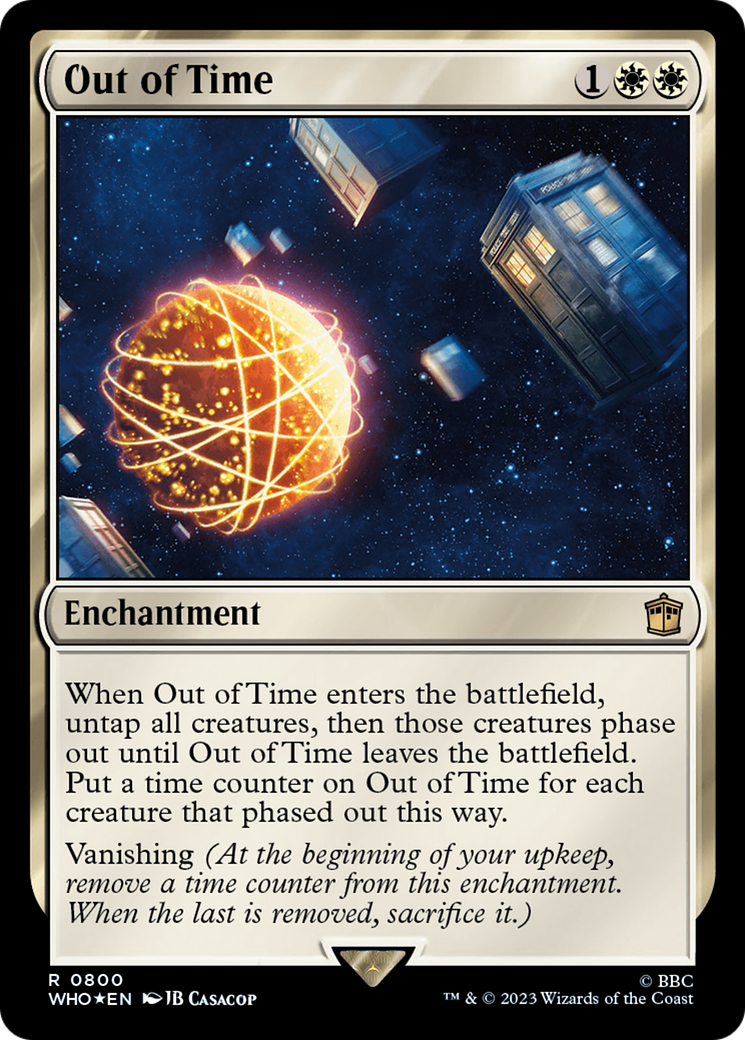 Image of Out of Time (Surge Foil) [Doctor Who]