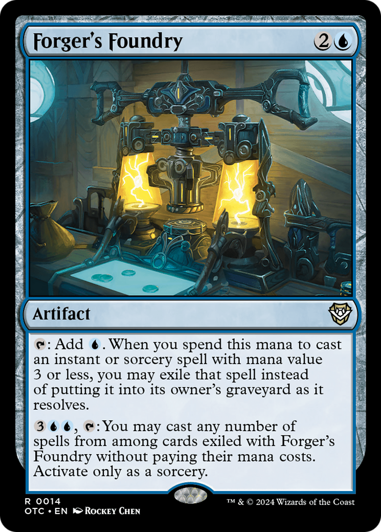Image of Forger's Foundry [Outlaws of Thunder Junction Commander]