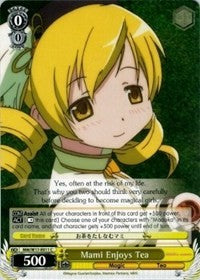 Image of Mami Enjoys Tea (MM/W17-E011 C) [Puella Magi Madoka Magica]
