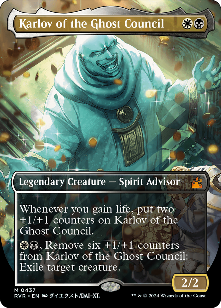 Image of Karlov of the Ghost Council (Anime Borderless) [Ravnica Remastered]