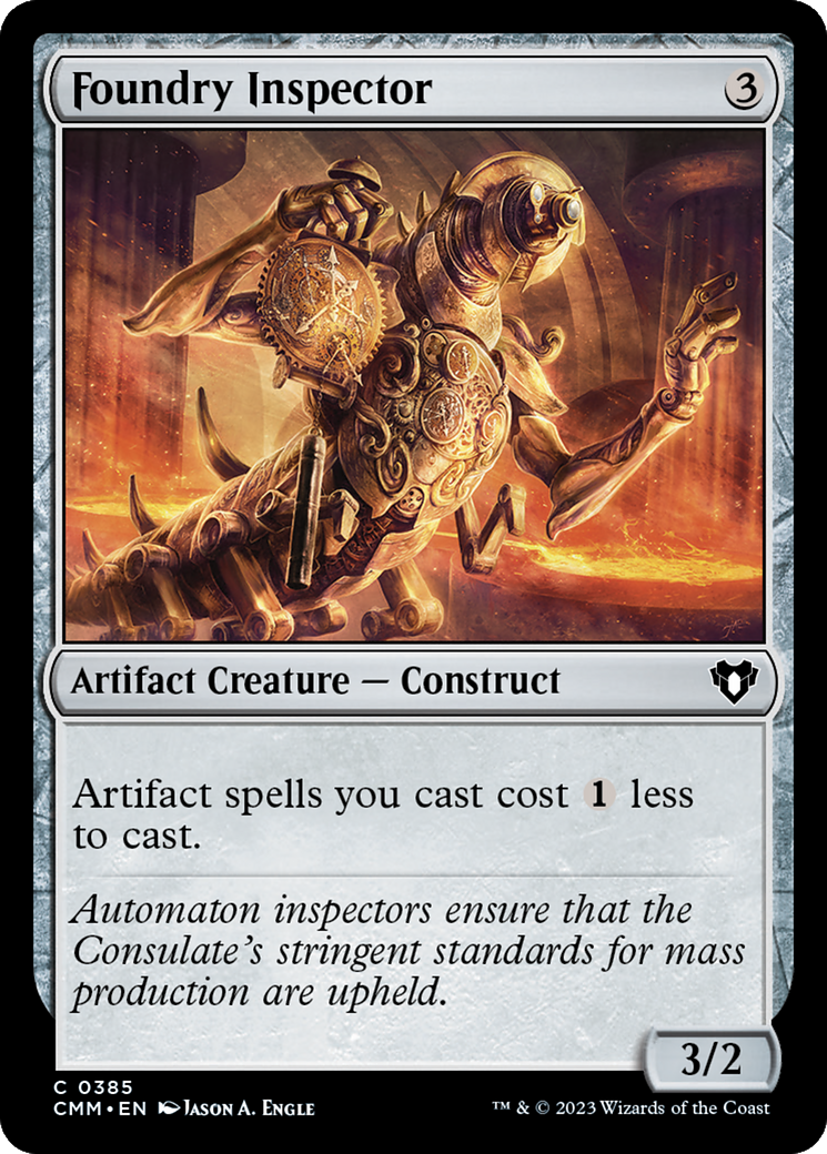 Image of Foundry Inspector [Commander Masters]