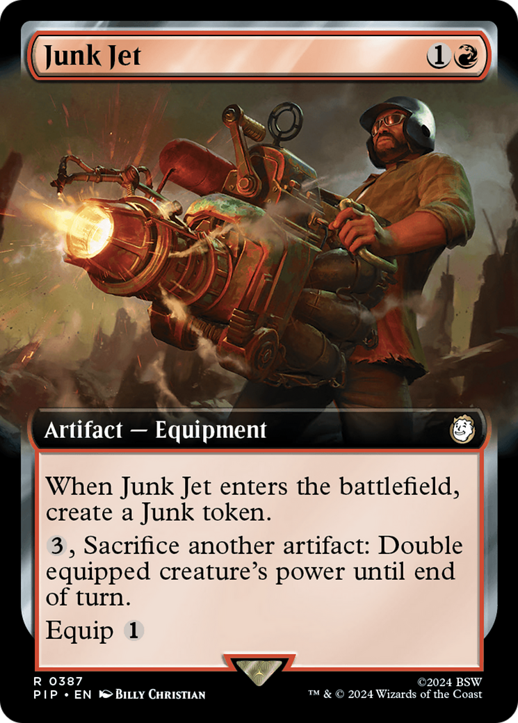 Image of Junk Jet (Extended Art) [Fallout]