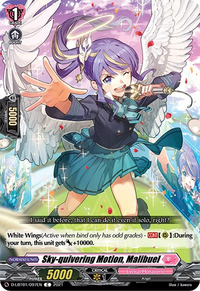 Image of Sky-quivering Motion, Malibuel (D-LBT01/097EN) [Lyrical Melody]