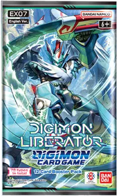 DIGIMON LIBERATOR BOOSTER PACK DIGIMON CARD GAME