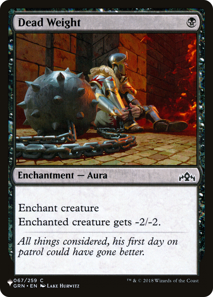 Image of Dead Weight [The List]