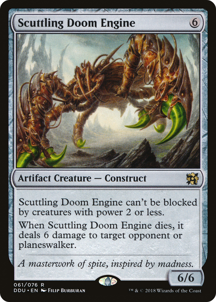 Image of Scuttling Doom Engine [Duel Decks: Elves vs. Inventors]
