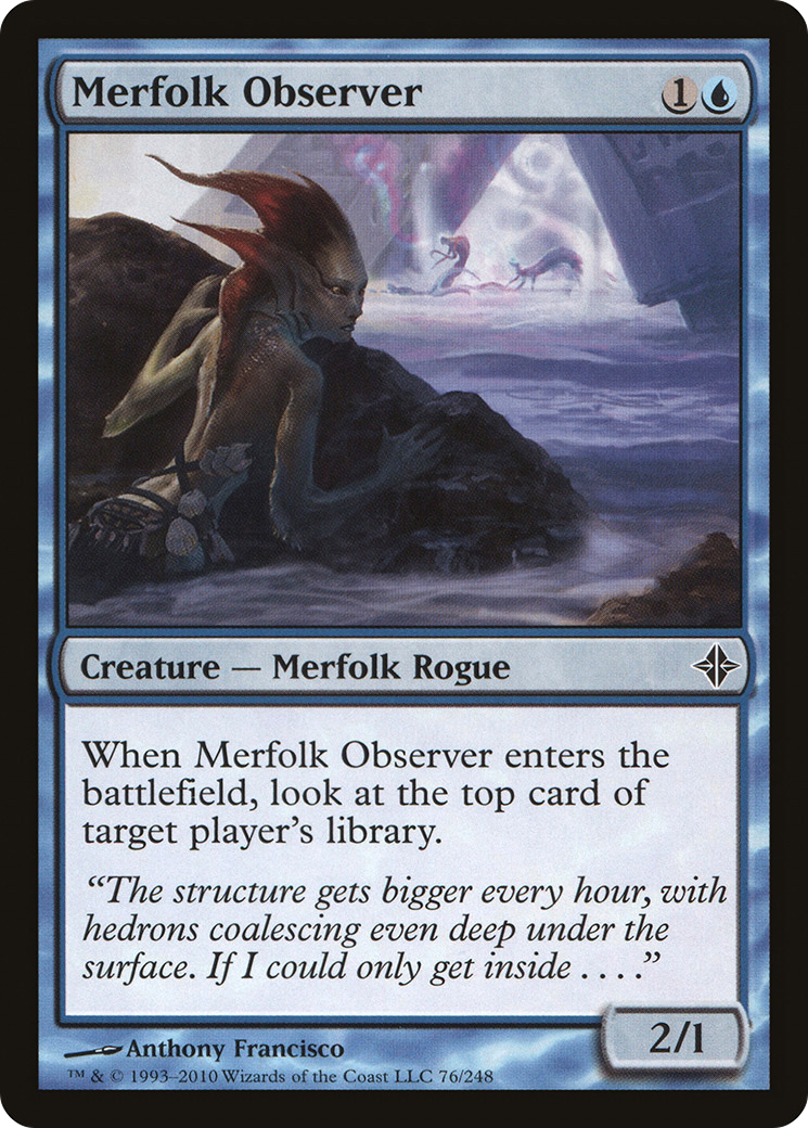 Image of Merfolk Observer [Rise of the Eldrazi]
