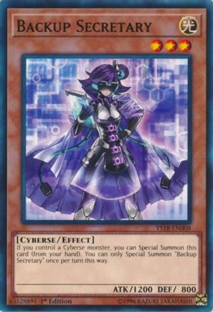 Image of Backup Secretary [YS18-EN008] Common