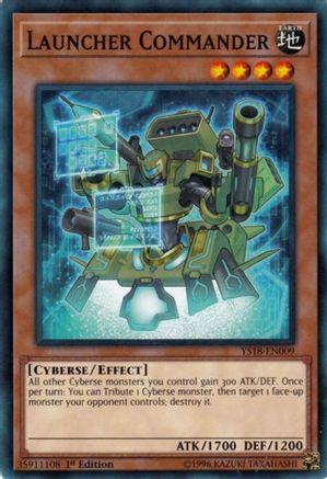 Image of Launcher Commander [YS18-EN009] Common