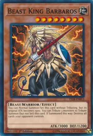 Image of Beast King Barbaros [YS18-EN013] Common