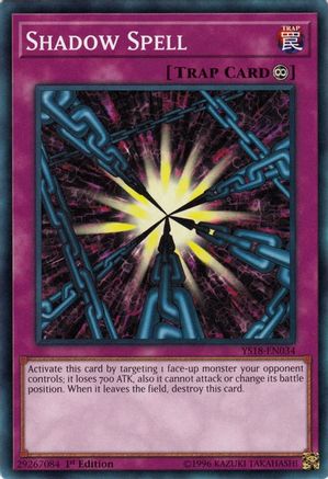 Image of Shadow Spell [YS18-EN034] Common