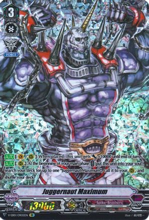 Juggernaut Maximum (OR) (V-EB01: THE DESTRUCTIVE ROAR)