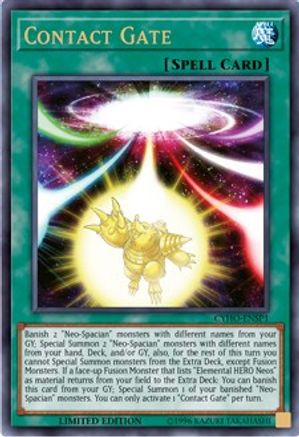 Image of Contact Gate (Sneak Peek) [CYHO-ENSP1] Ultra Rare