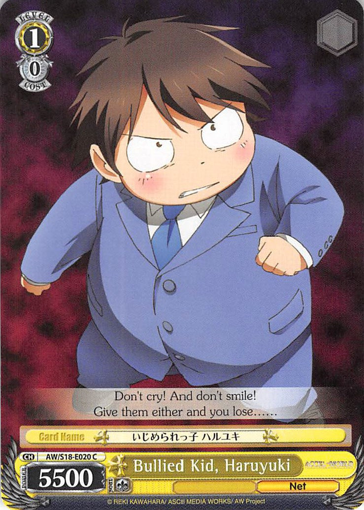 Image of Bullied Kid, Haruyuki (AW/S18-E020 C) [Accel World]