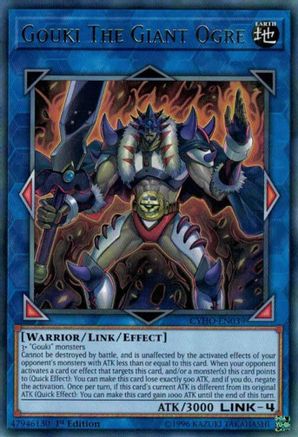 Image of Gouki The Giant Ogre [CYHO-EN039] Rare