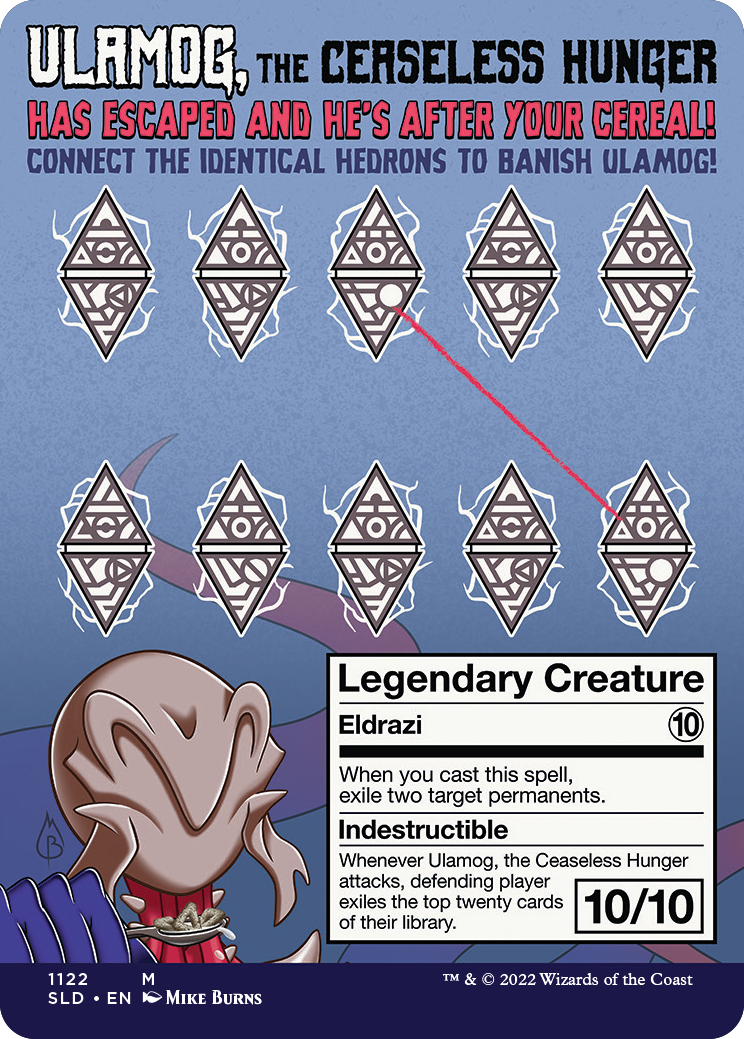 Image of Ulamog, the Ceaseless Hunger (Borderless) [Secret Lair Drop Series]