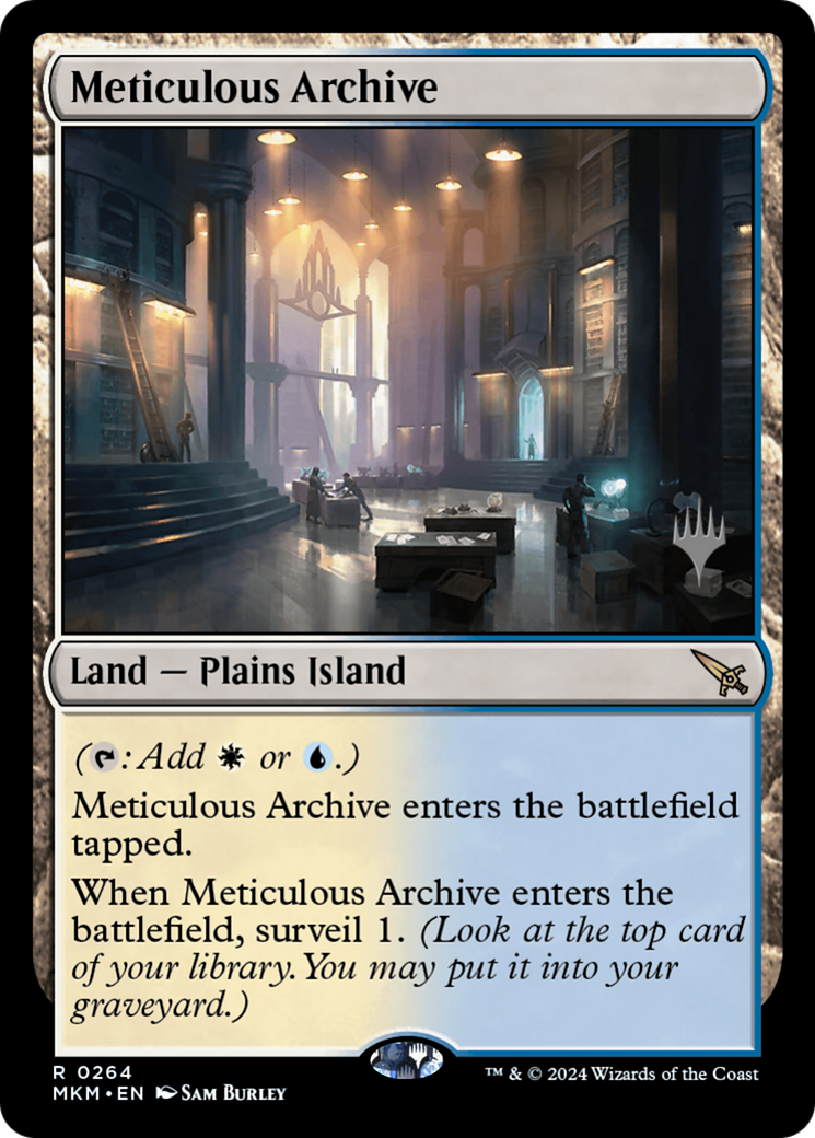 Image of Meticulous Archive (Promo Pack) [Murders at Karlov Manor Promos]