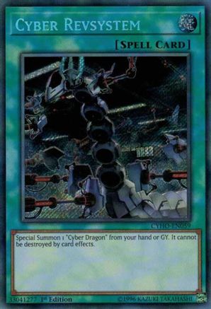 Image of Cyber Revsystem [CYHO-EN059] Secret Rare