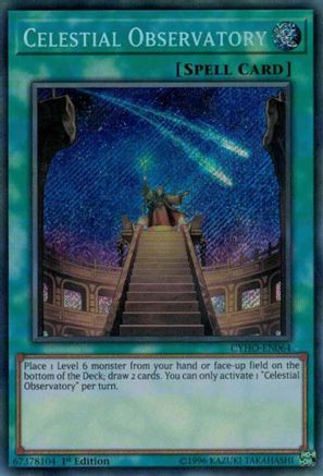 Image of Celestial Observatory [CYHO-EN064] Secret Rare