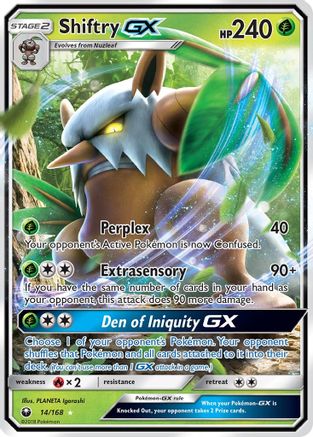 Image of Shiftry GX (14/168) [Sun & Moon: Celestial Storm]