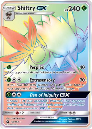 Image of Shiftry GX (169/168) [Sun & Moon: Celestial Storm]
