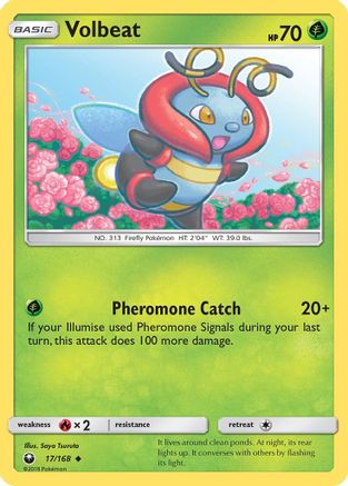 Image of Volbeat (17/168) [Sun & Moon: Celestial Storm]