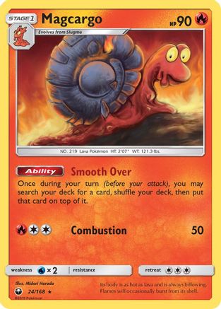 Image of Magcargo (24/168) [Sun & Moon: Celestial Storm]