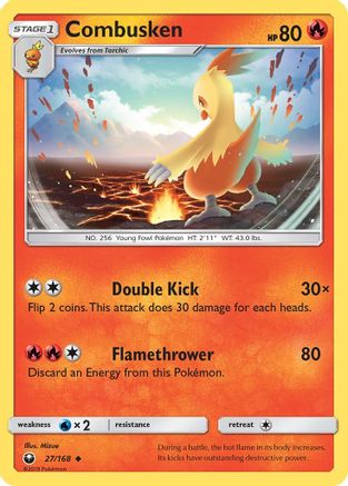 Image of Combusken (27/168) [Sun & Moon: Celestial Storm]