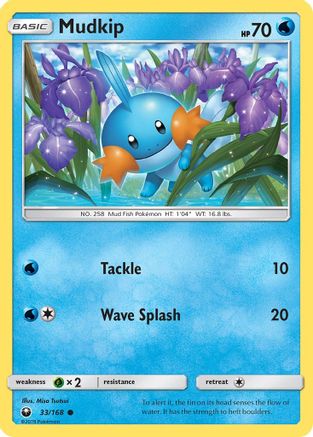 Image of Mudkip (33/168) [Sun & Moon: Celestial Storm]