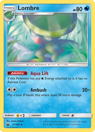 Image of Lombre (37/168) [Sun & Moon: Celestial Storm]
