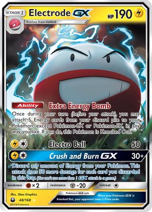 Image of Electrode GX (48/168) [Sun & Moon: Celestial Storm]