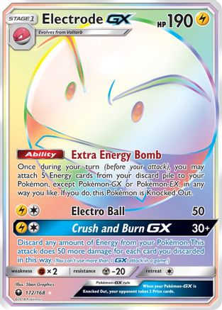 Image of Electrode GX (172/168) [Sun & Moon: Celestial Storm]