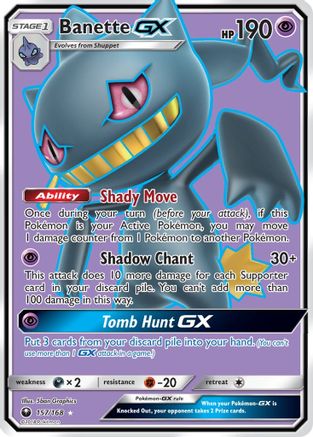 Image of Banette GX (157/168) [Sun & Moon: Celestial Storm]