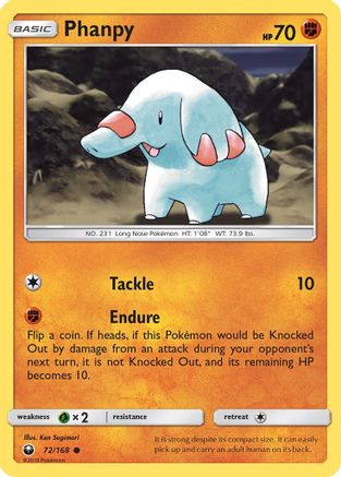 Image of Phanpy (72/168) [Sun & Moon: Celestial Storm]