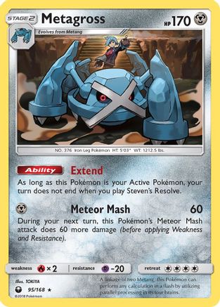 Image of Metagross (95/168) [Sun & Moon: Celestial Storm]