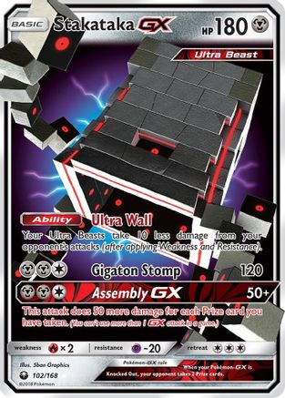 Image of Stakataka GX (102/168) [Sun & Moon: Celestial Storm]